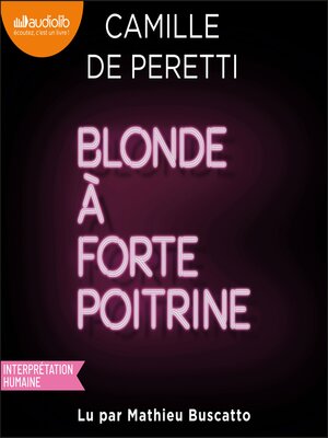 cover image of Blonde à forte poitrine